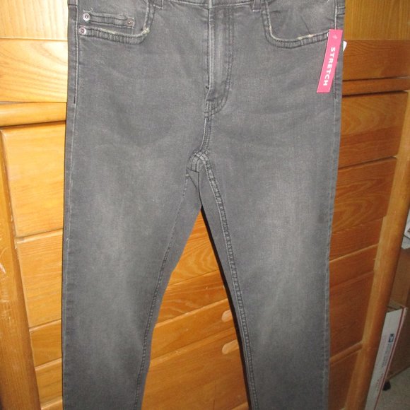 MILA ROSE Girl’s 12 Stretch Black Jeans Distressed Long NEW! - Picture 1 of 5